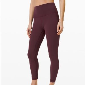 Lululemon Align Leggings - Size 4 - Maroon